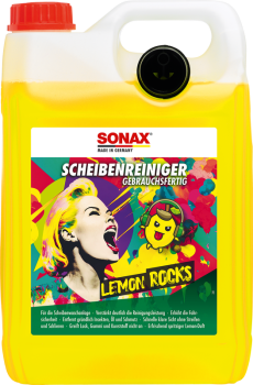 SONAX Scheibenreiniger "Lemon Rocks" - 5 Liter, gebrauchsfertig