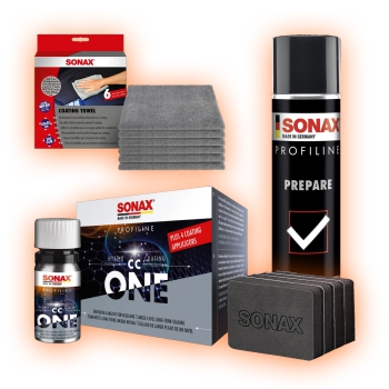 Sonax ProfiLine Hybrid Coating CC One - Set inkl. Entfetter & MF-Tücher