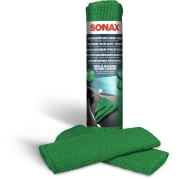 SONAX Microfasertücher - Scheibe + Innen