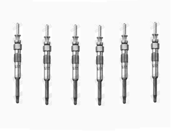 BERU Glühkerzen - 6x GN024 - für BMW 3er E46, 5er E39