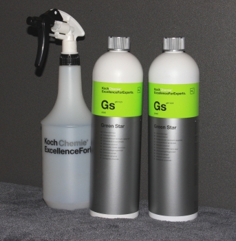 Koch Chemie - Green Star-Set inkl. Sprühflasche & Sprühkopf