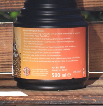 Dr. Wack A1 High End Spray Wax - Set inkl. MF-Tuch