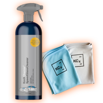 Koch Chemie Speed Glass Cleaner - Glasreiniger-Set inkl. 2 Tücher