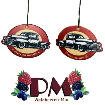 PM-CarCare Lufterfrischer, Duftbaum - Waldbeeren-Mix