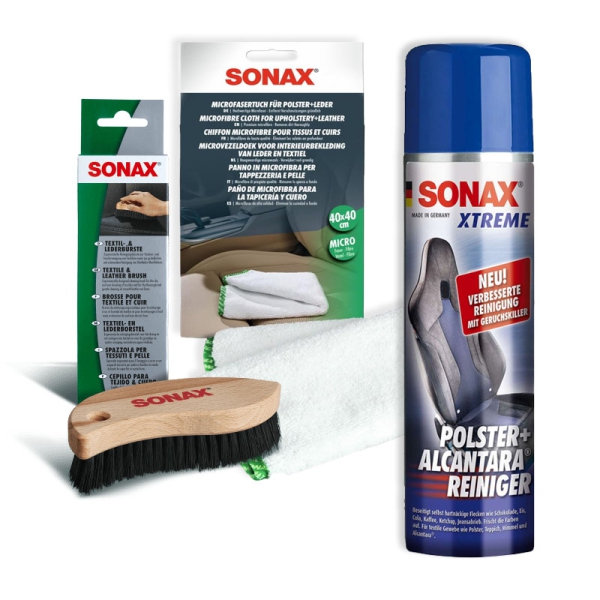 SONAX Polster + Alcantara-Reiniger Set