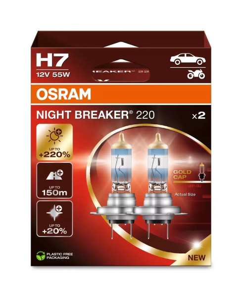 OSRAM H7 - Night Breaker 220