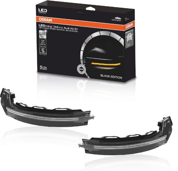OSRAM LEDriving® Dynamische LED Spiegelblinker AUDI A3 8V - Black Edition