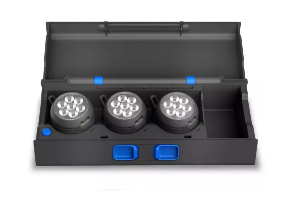 Philips MatchLine LPL40 - 3 LED-Arbeitsleuchten im Koffer