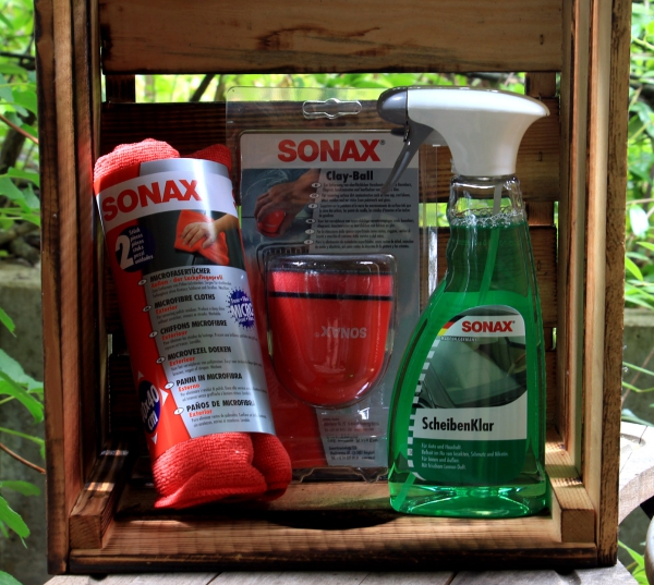 SONAX ClayBall-Set; Lackknete + Zubehör